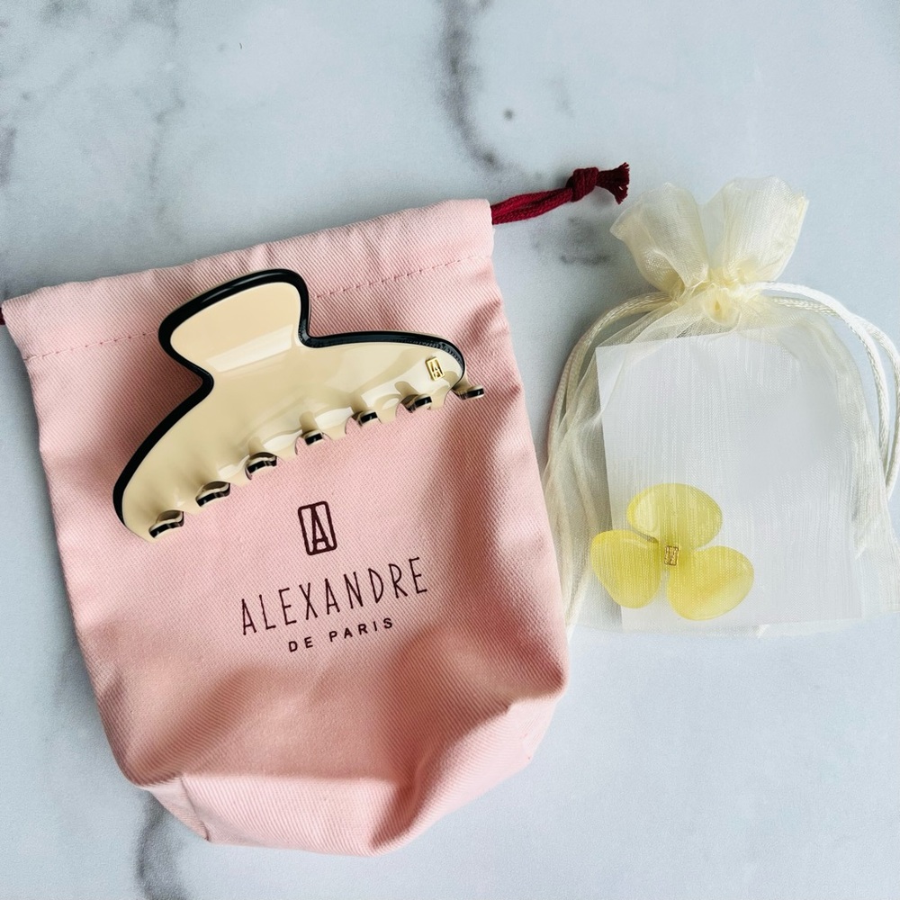 (Sold) Large Hair Clip - Alexandre de Paris